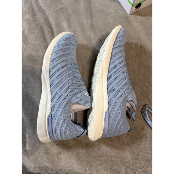 NEW APL TECHLOOM Men Sneakers Size 10.5 WAVE‎ Athletic FORGED BLUE/IVORY Comfort - Picture 7 of 7